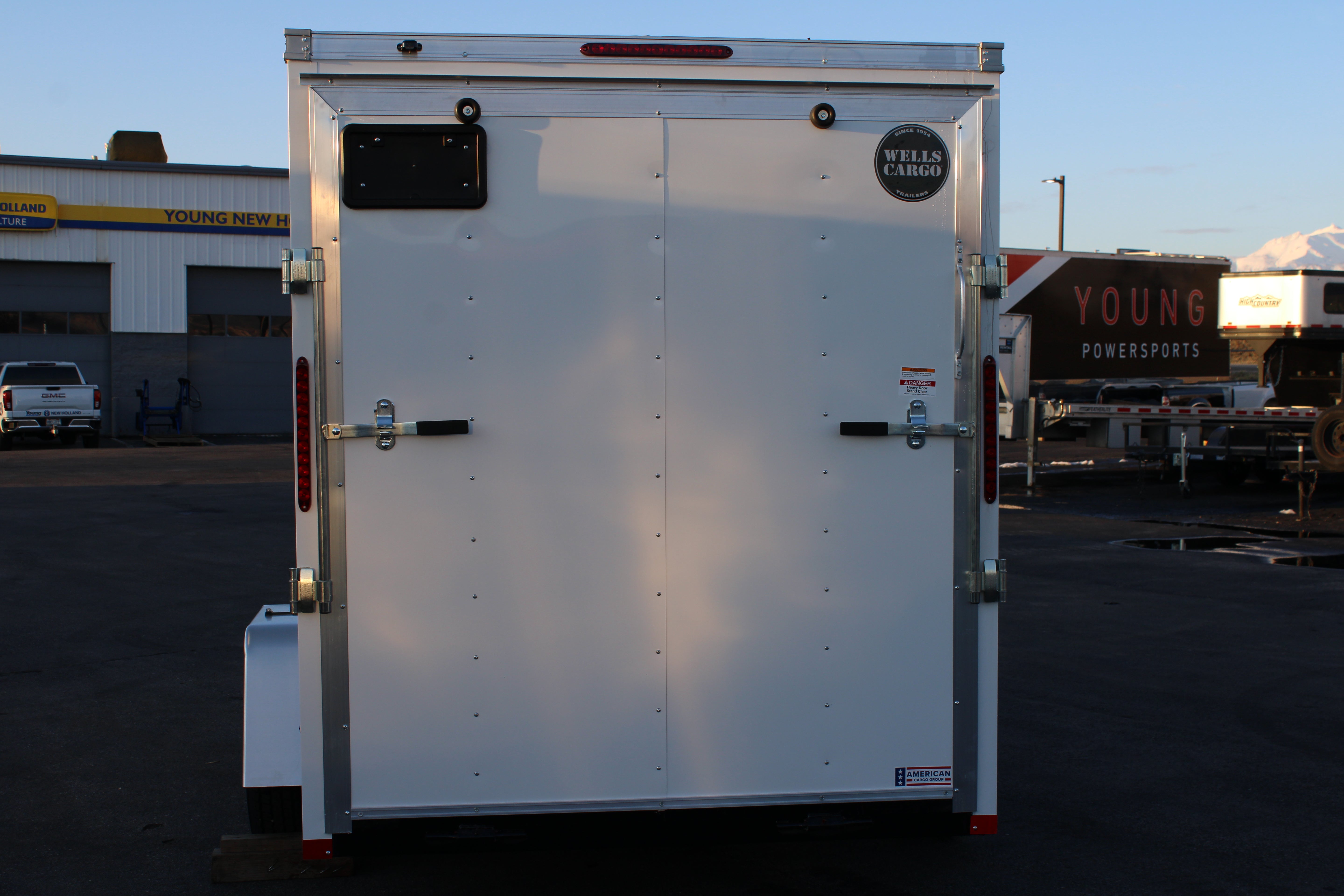 2025 Wells Cargo 6 x 12 Enclosed Trailer