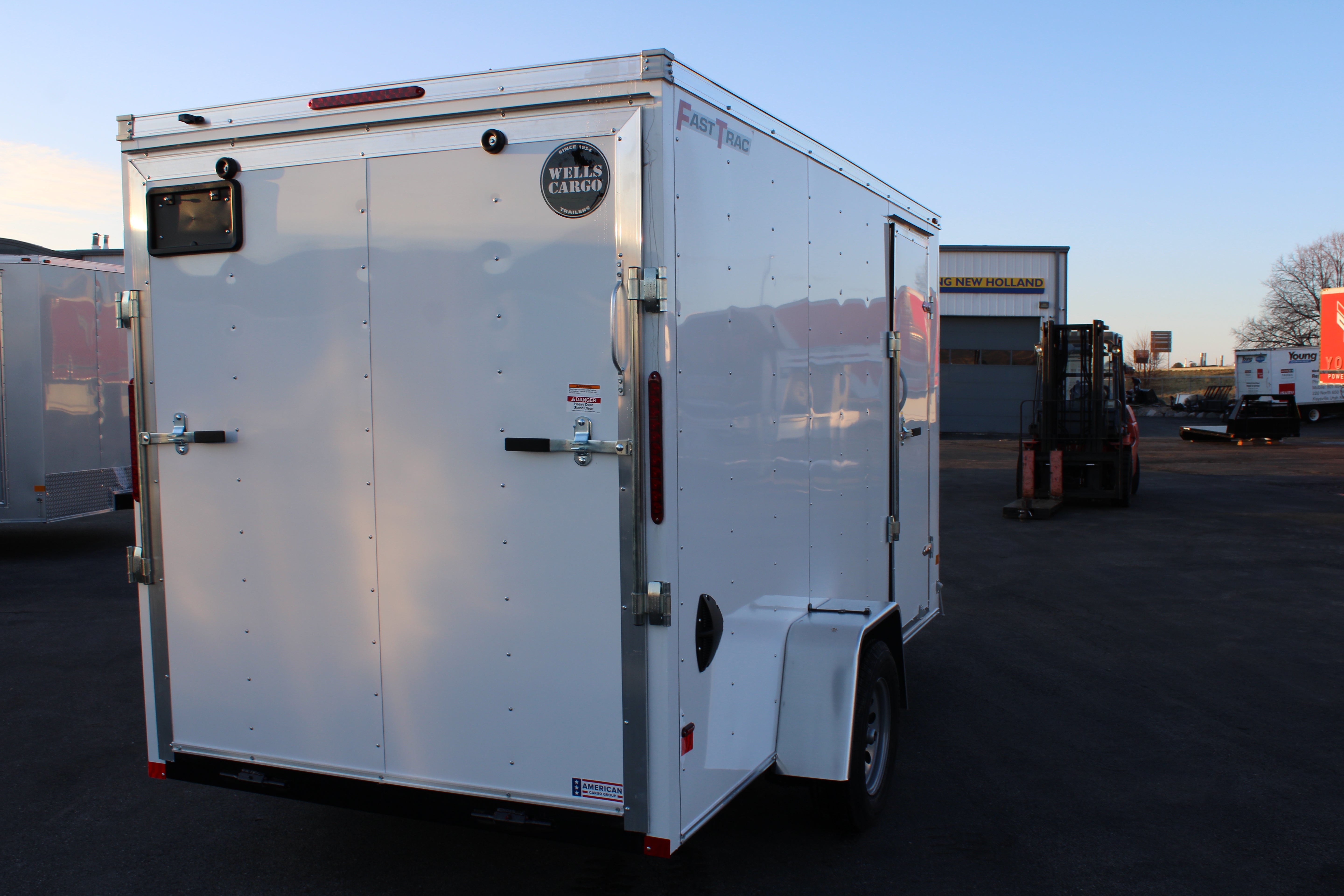 2025 Wells Cargo 6 x 12 Enclosed Trailer