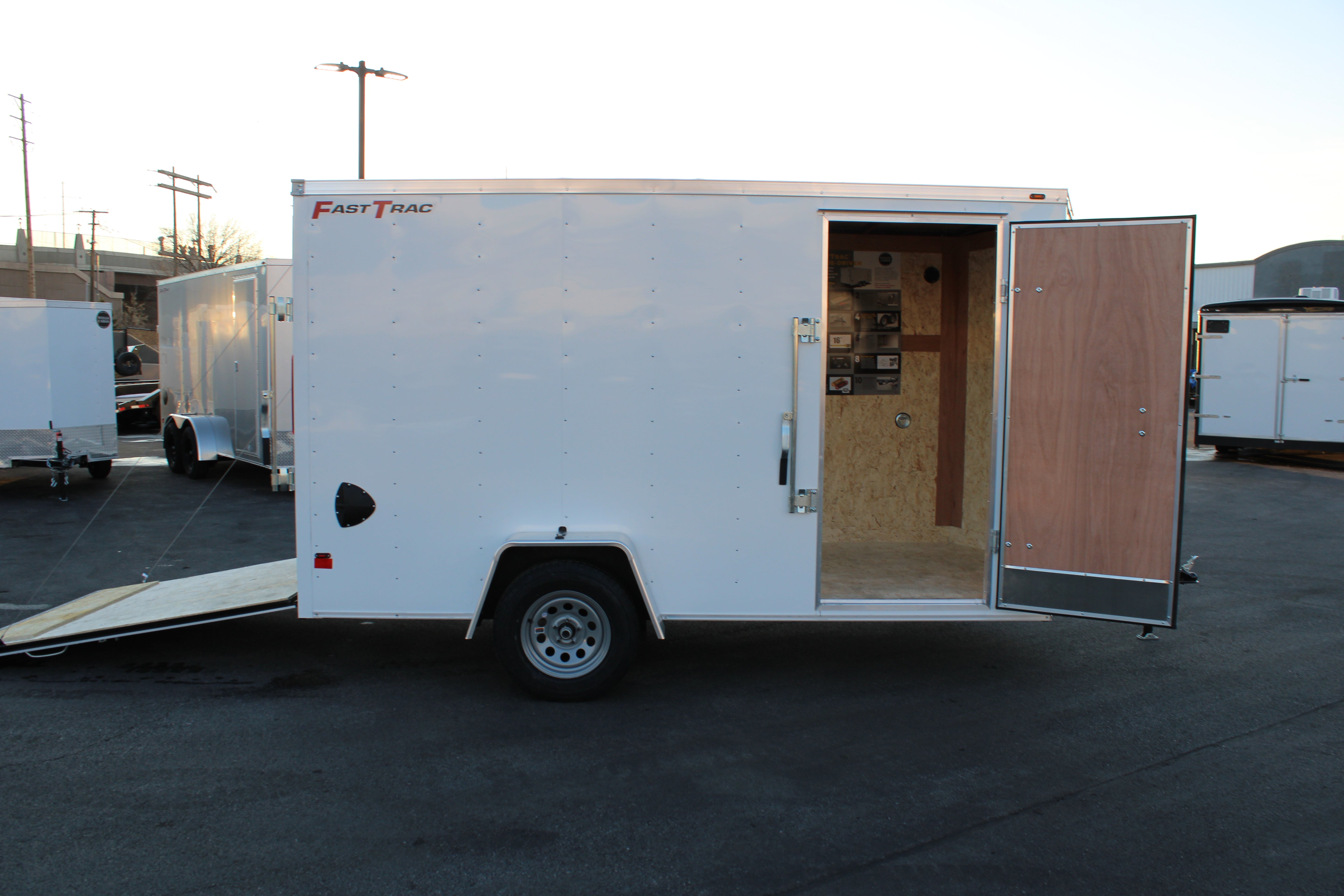 2025 Wells Cargo 6 x 12 Enclosed Trailer