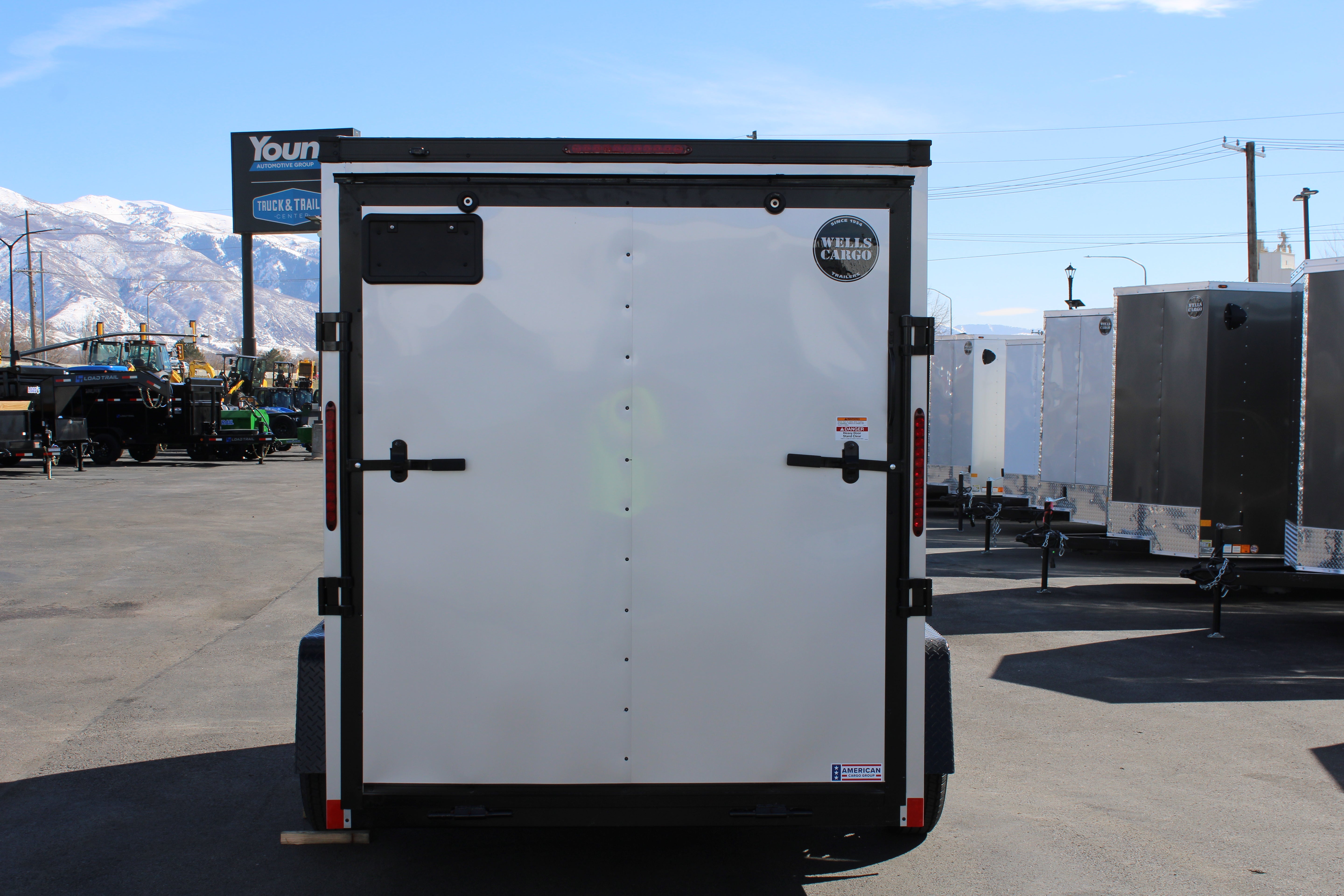 2025 Wells Cargo 6 x 12 Deluxe Enclosed Trailer