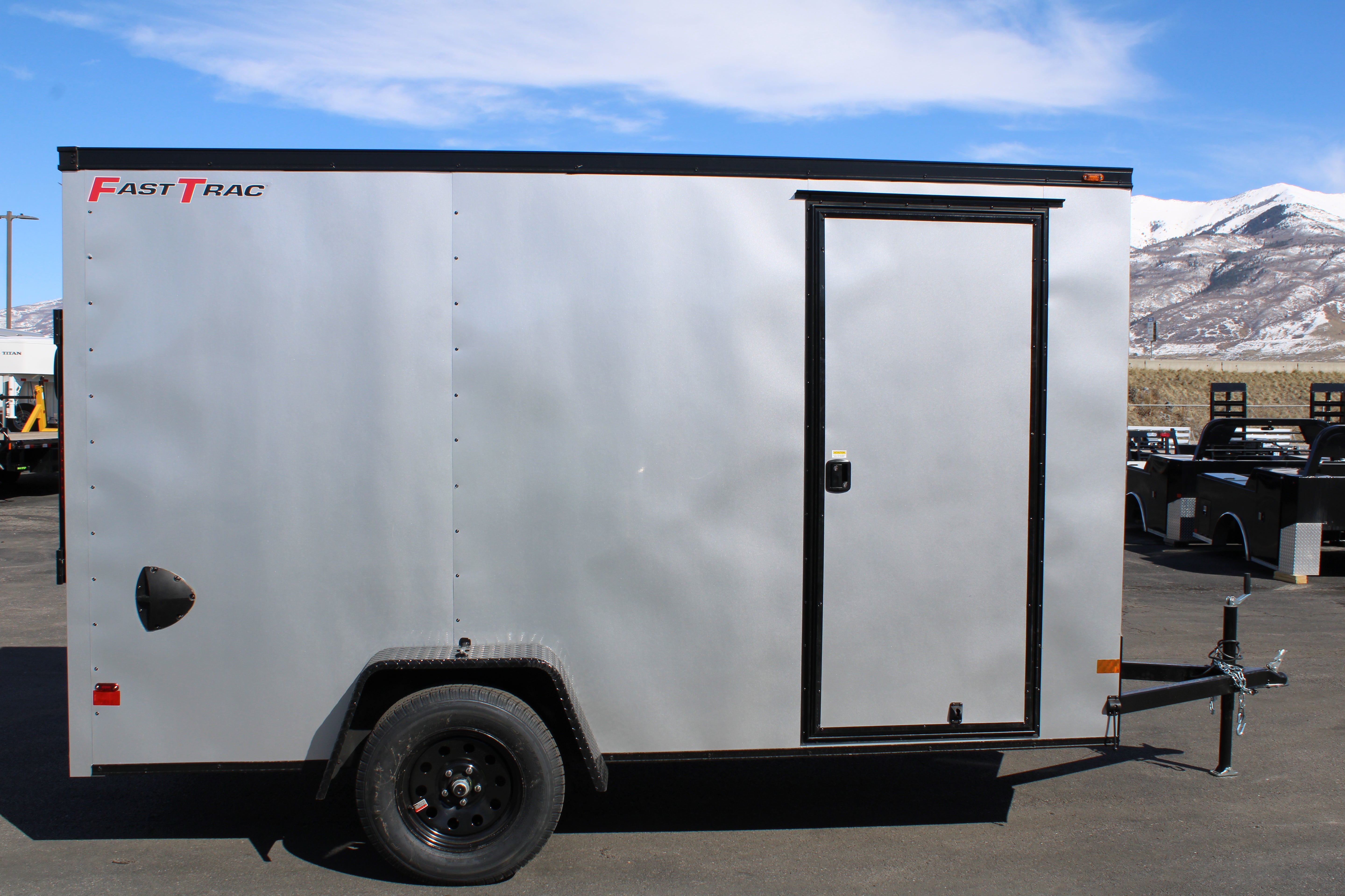 2025 Wells Cargo 6 x 12 Deluxe Enclosed Trailer