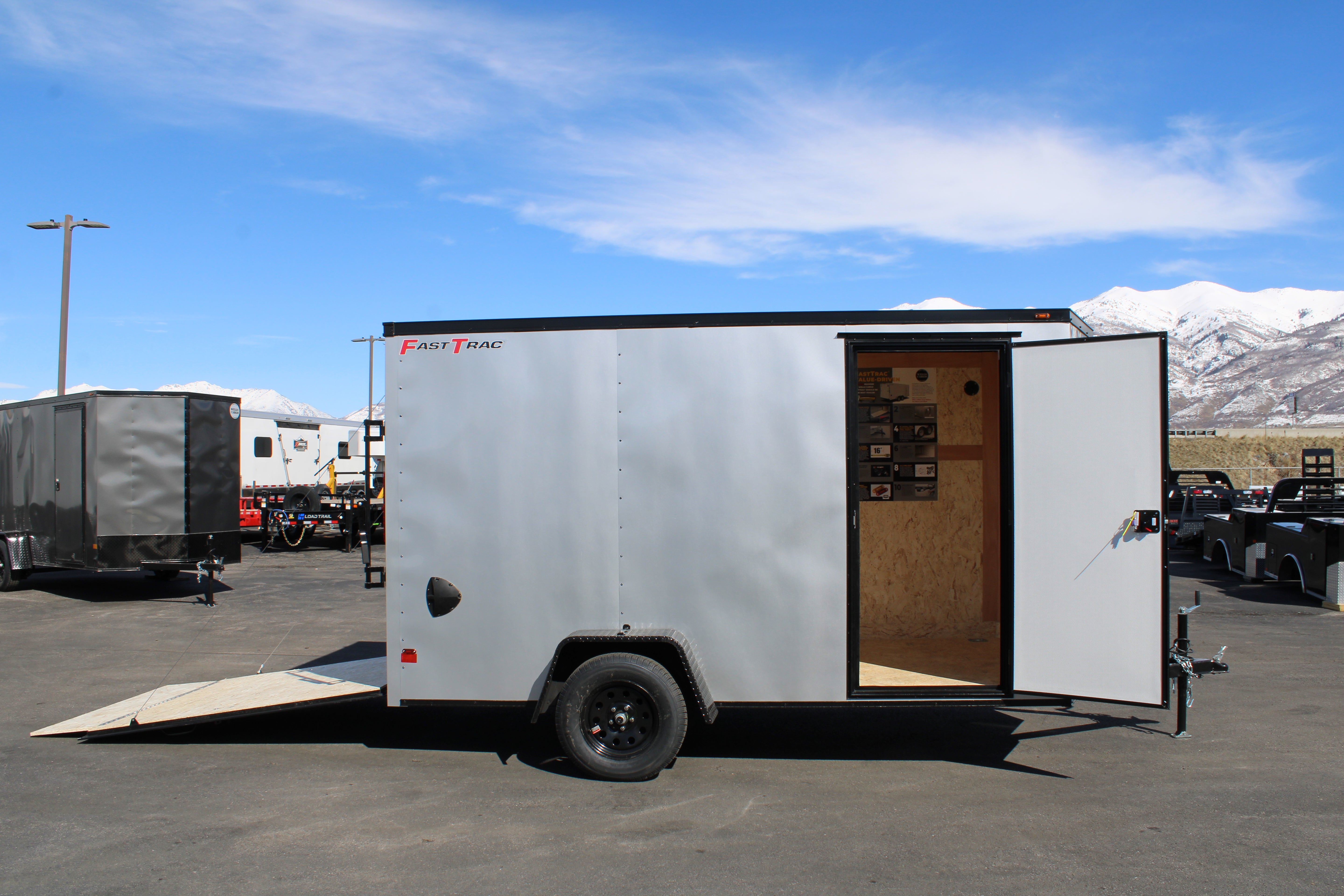 2025 Wells Cargo 6 x 12 Deluxe Enclosed Trailer