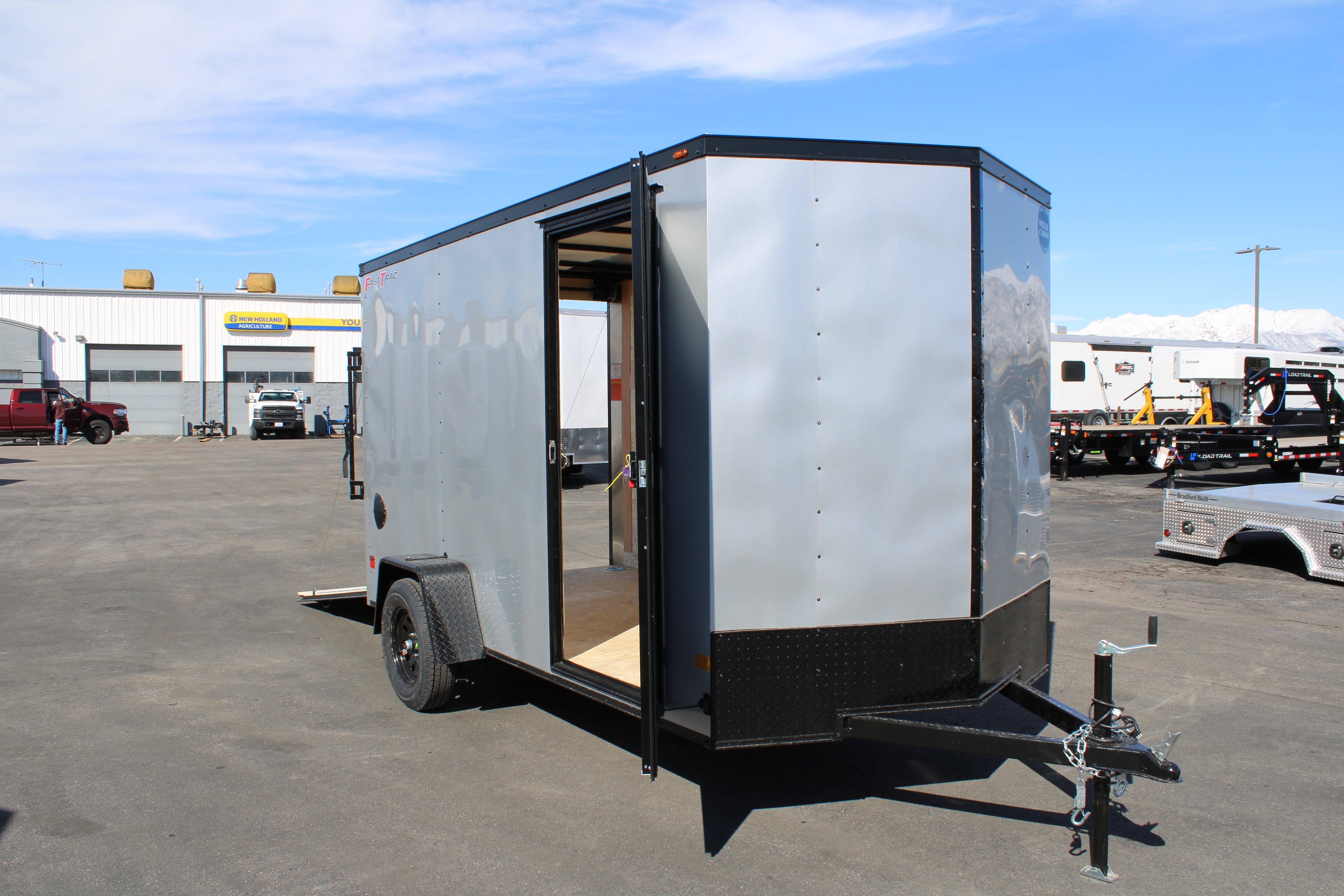 2025 Wells Cargo 6 x 12 Deluxe Enclosed Trailer