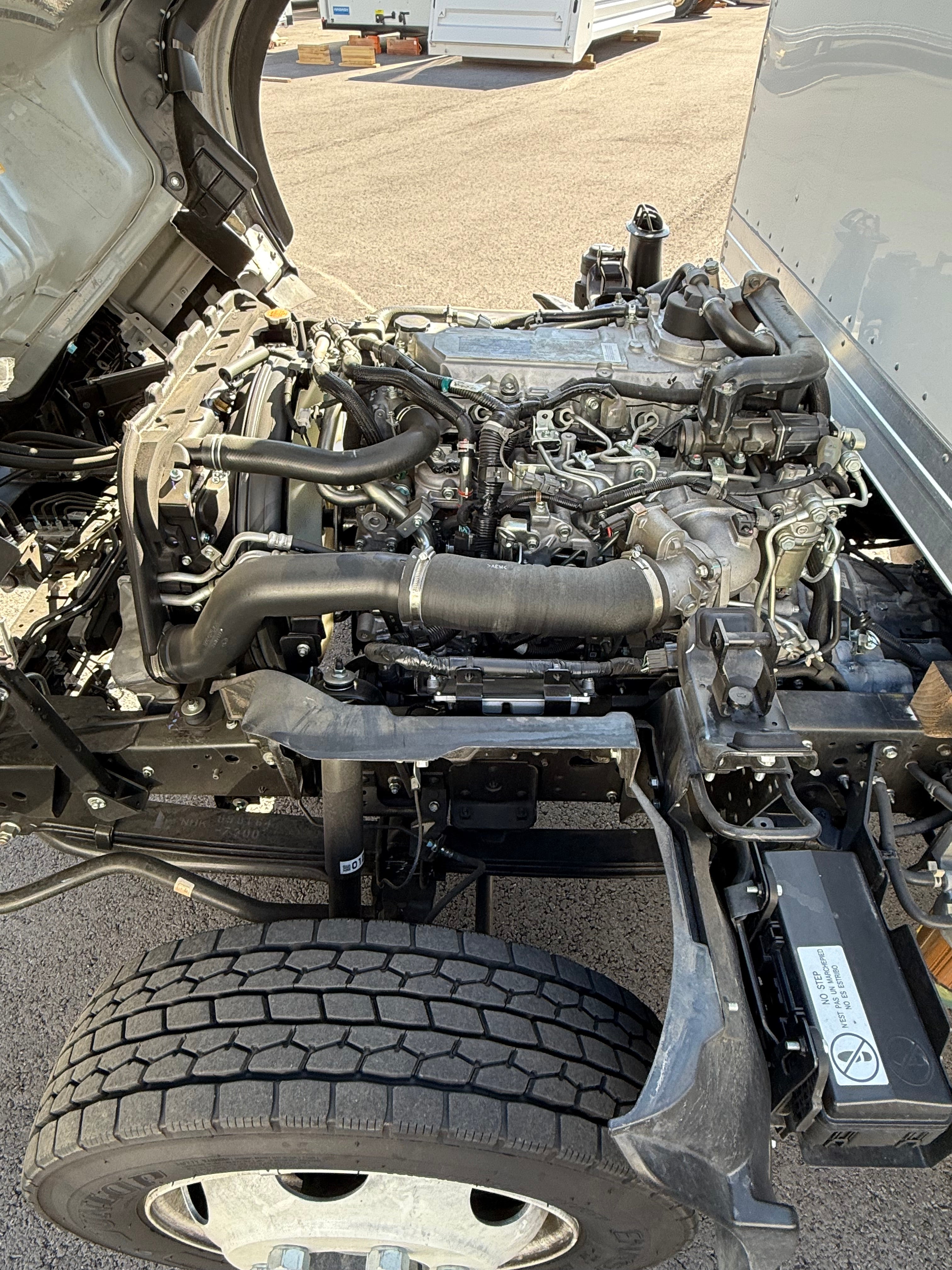 2025 ISUZU NRR Diesel 16" Box Truck Demo