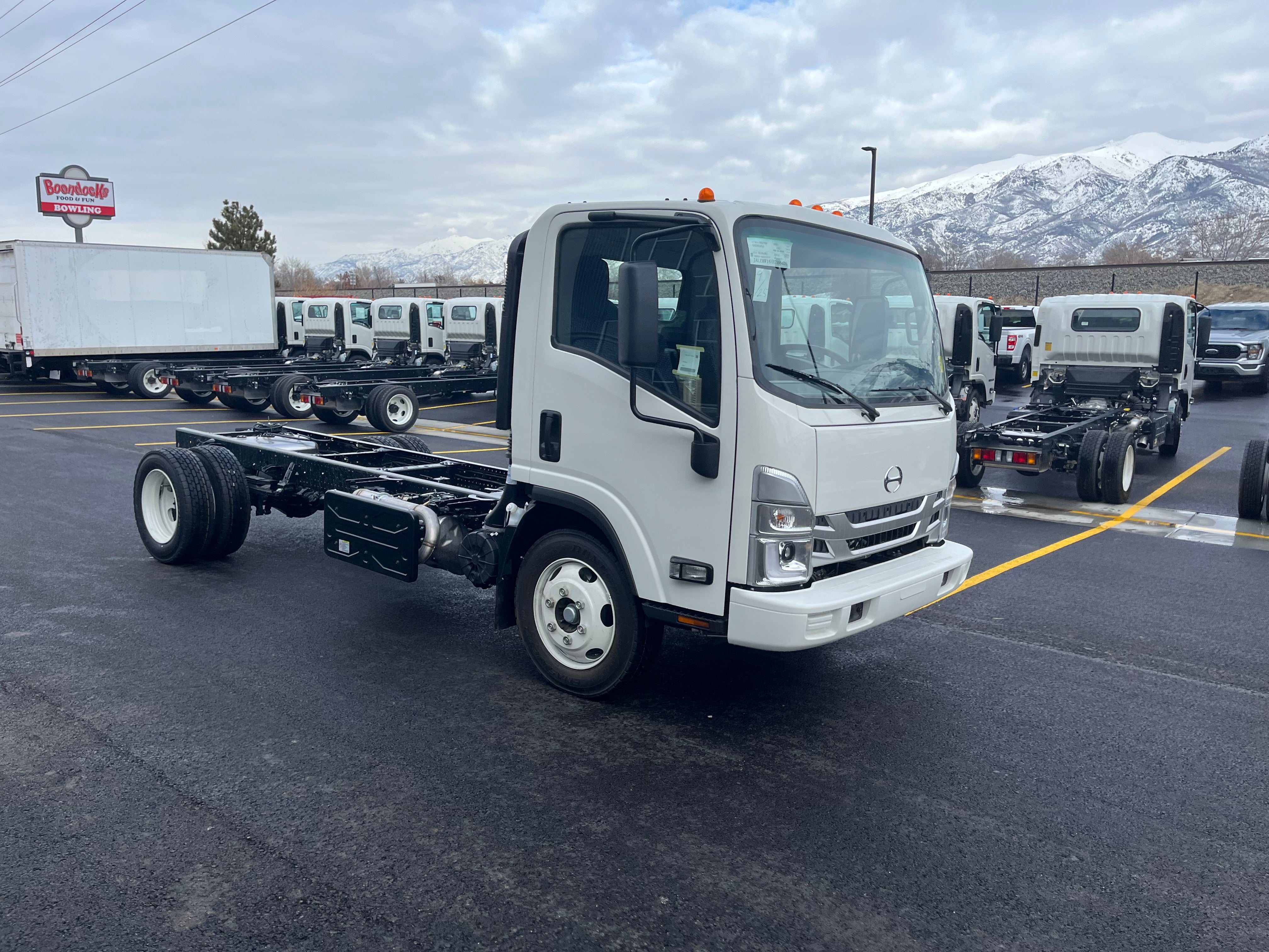 New 2024 HINO S5 Diesel Cab and Chassis