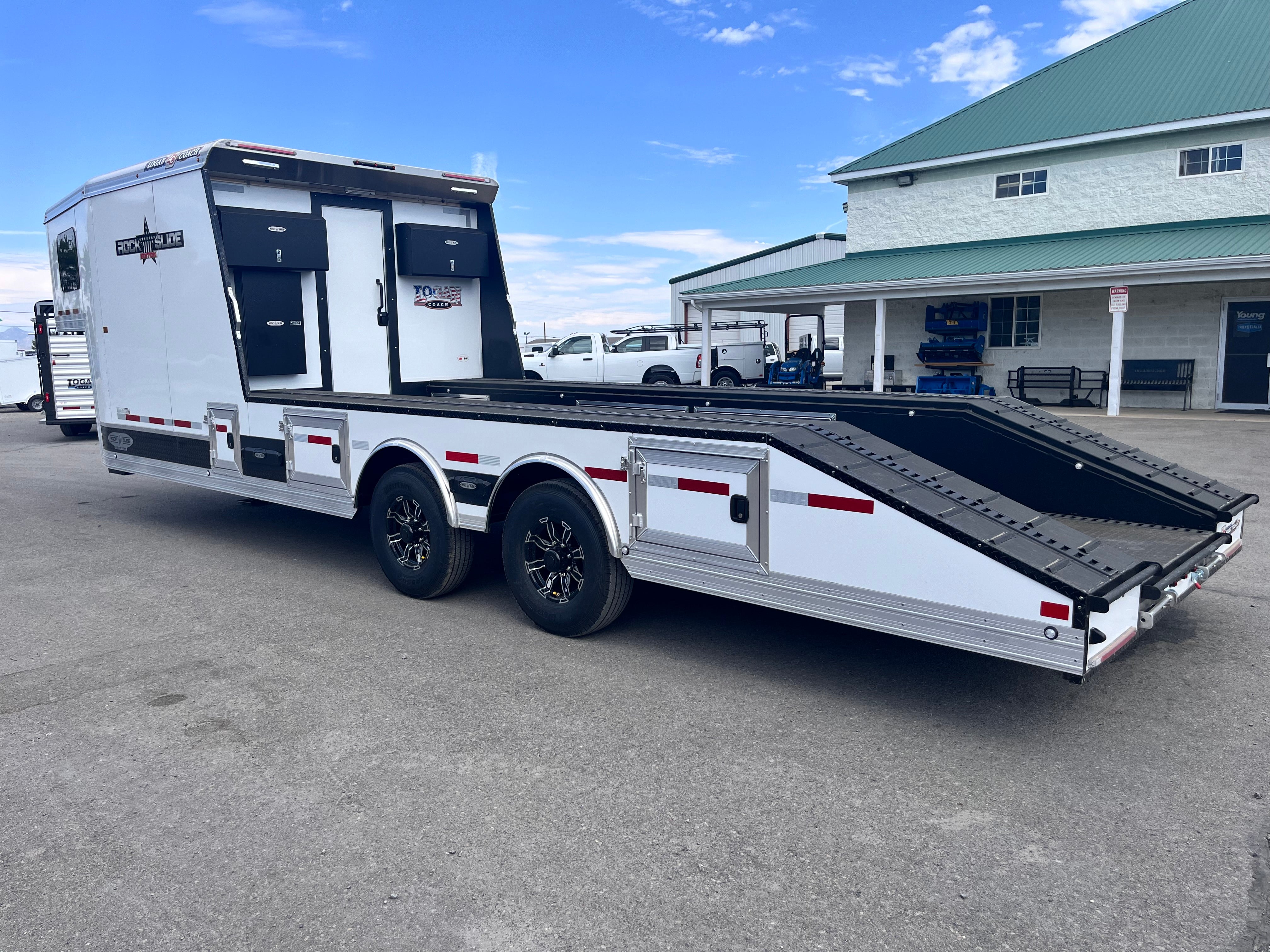 2024 Logan Coach 20' Rock Slide Crawler Hauler