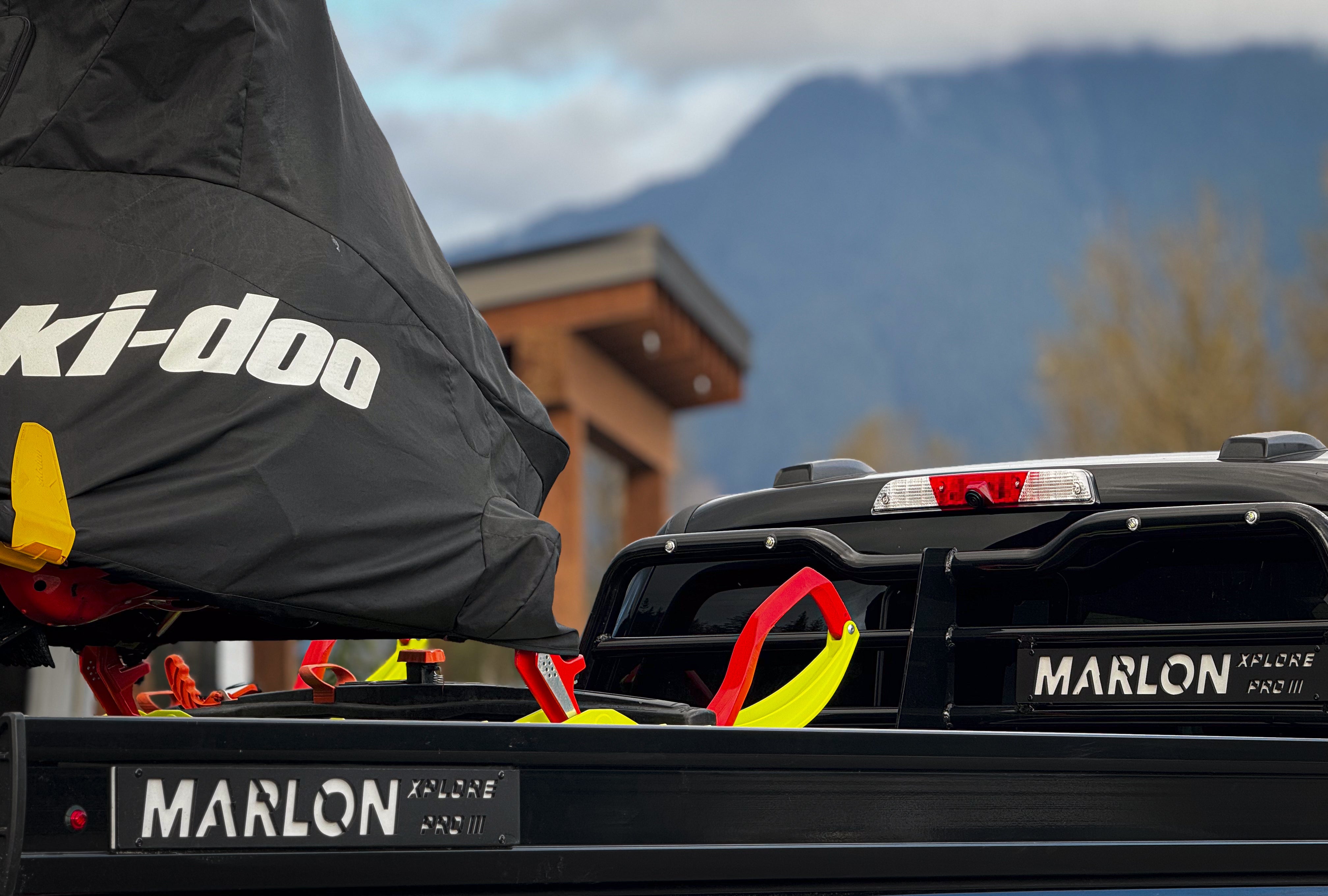 NEW Marlon Xplore Pro III Sled Deck 8' Black