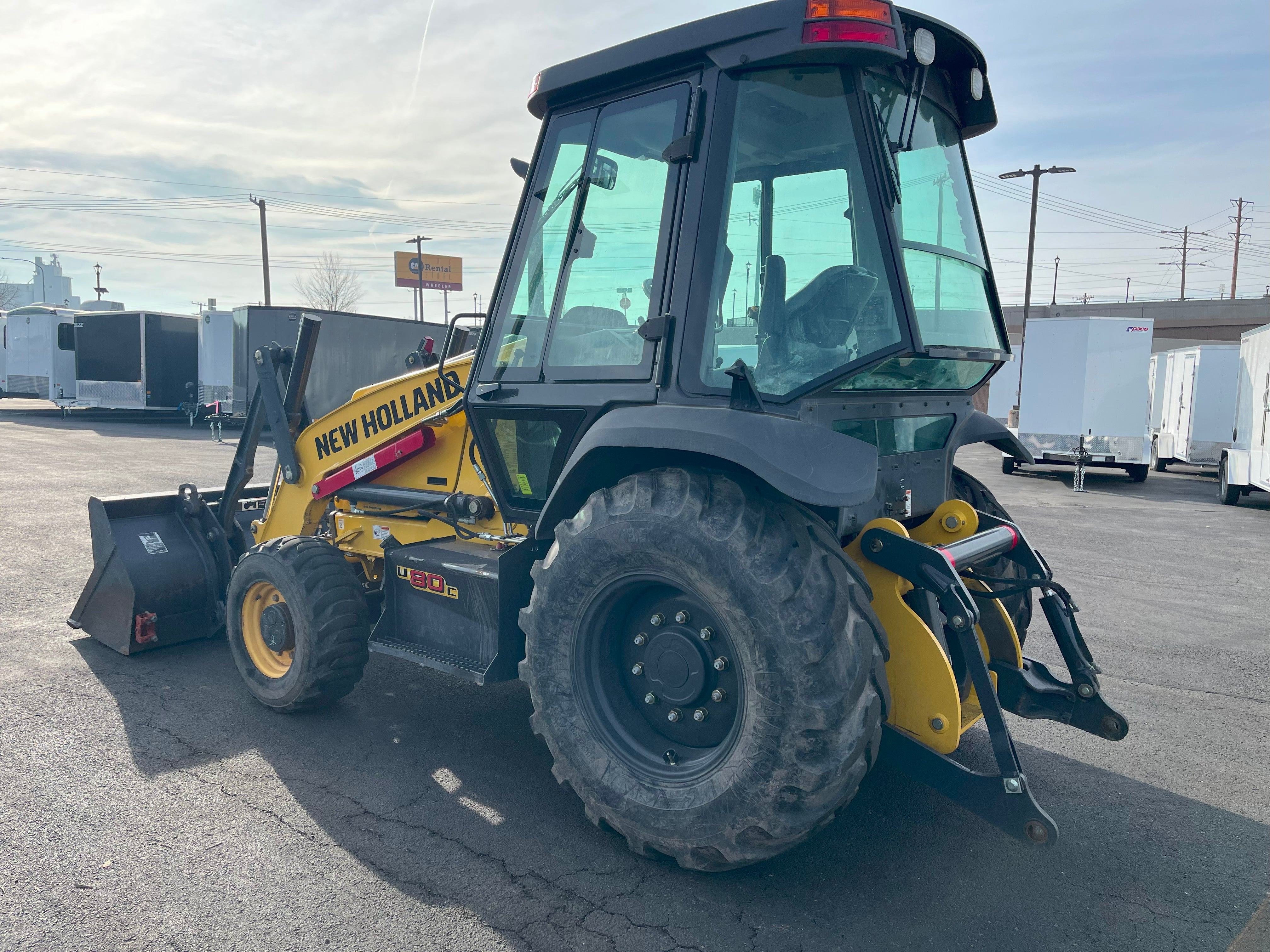 Pre-Owned 2021 New Holland U80C Skip Loader