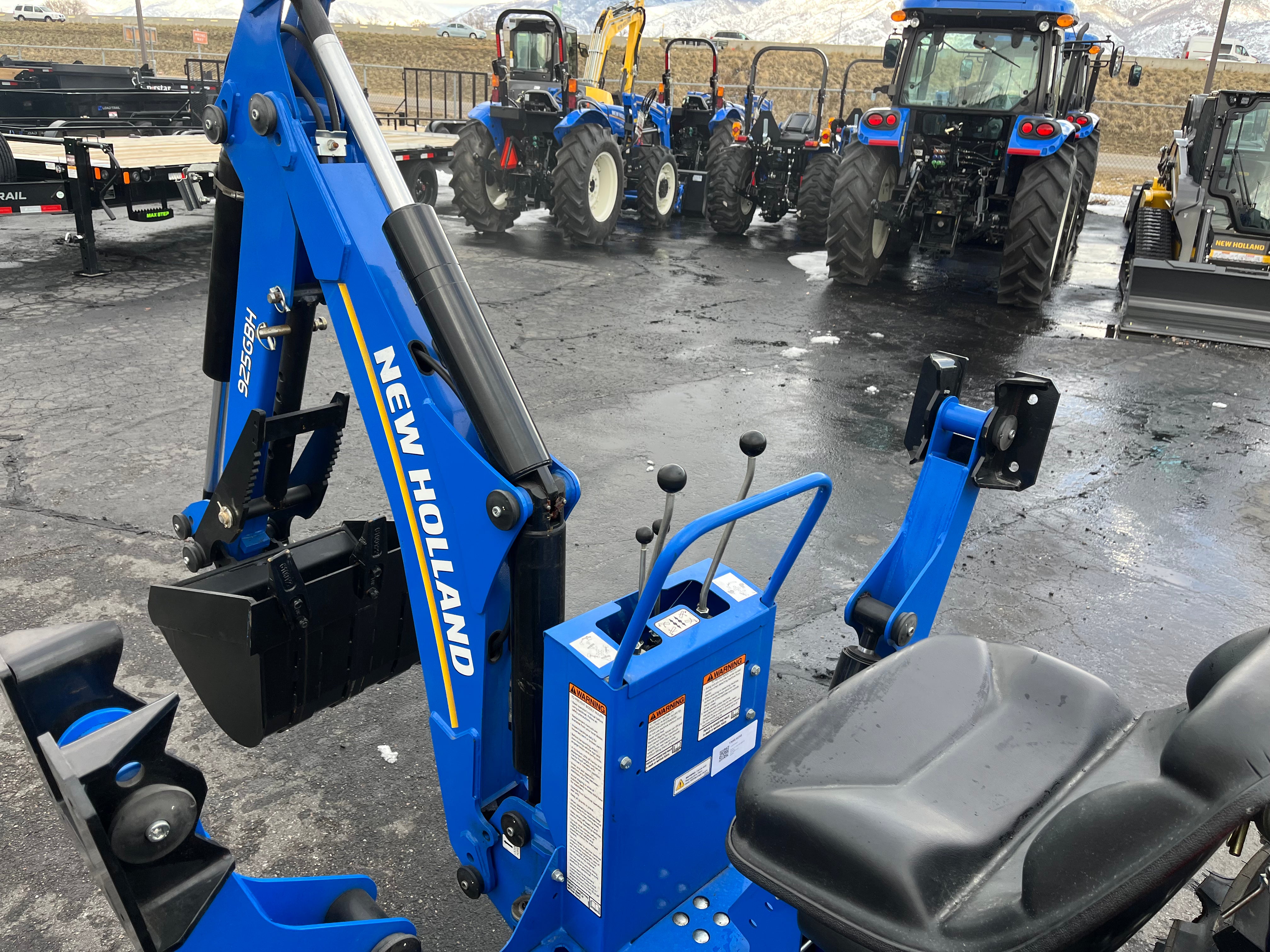 New Holland Workmaster 35 Tractor Backhoe