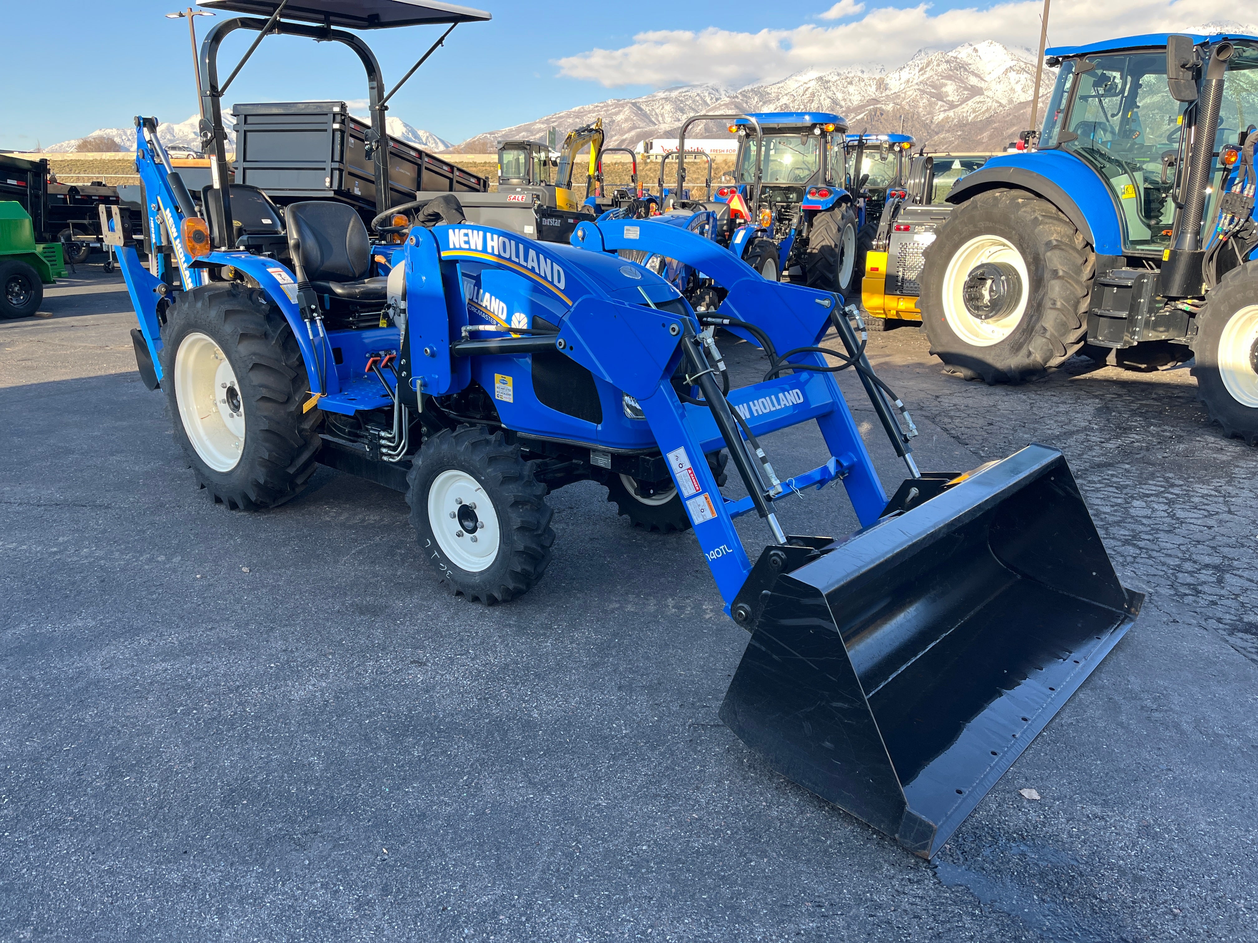 New Holland Workmaster 40 Tractor Backhoe - Pre Owned 2024