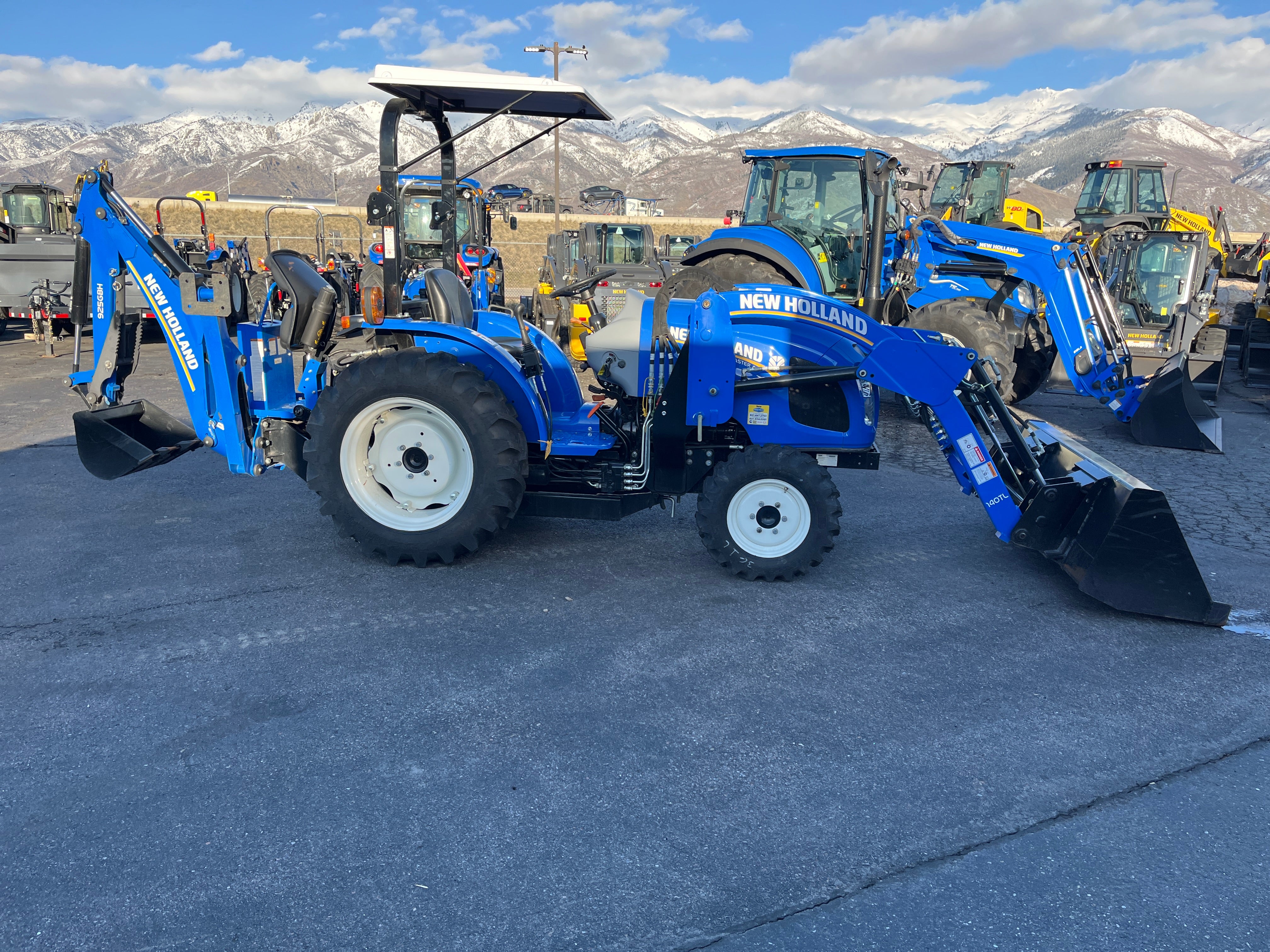 New Holland Workmaster 40 Tractor Backhoe - Pre Owned 2024