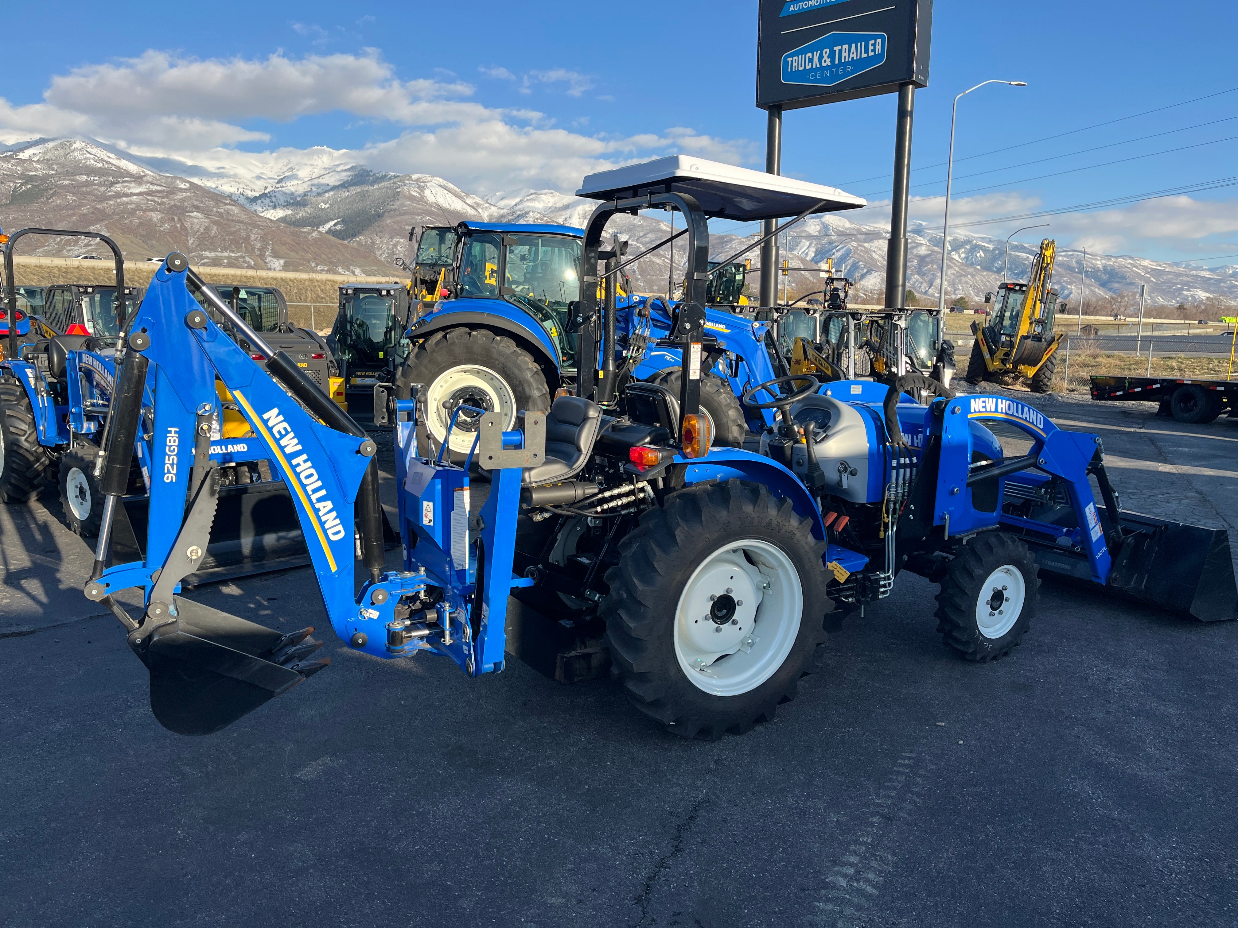 New Holland Workmaster 40 Tractor Backhoe - Pre Owned 2024