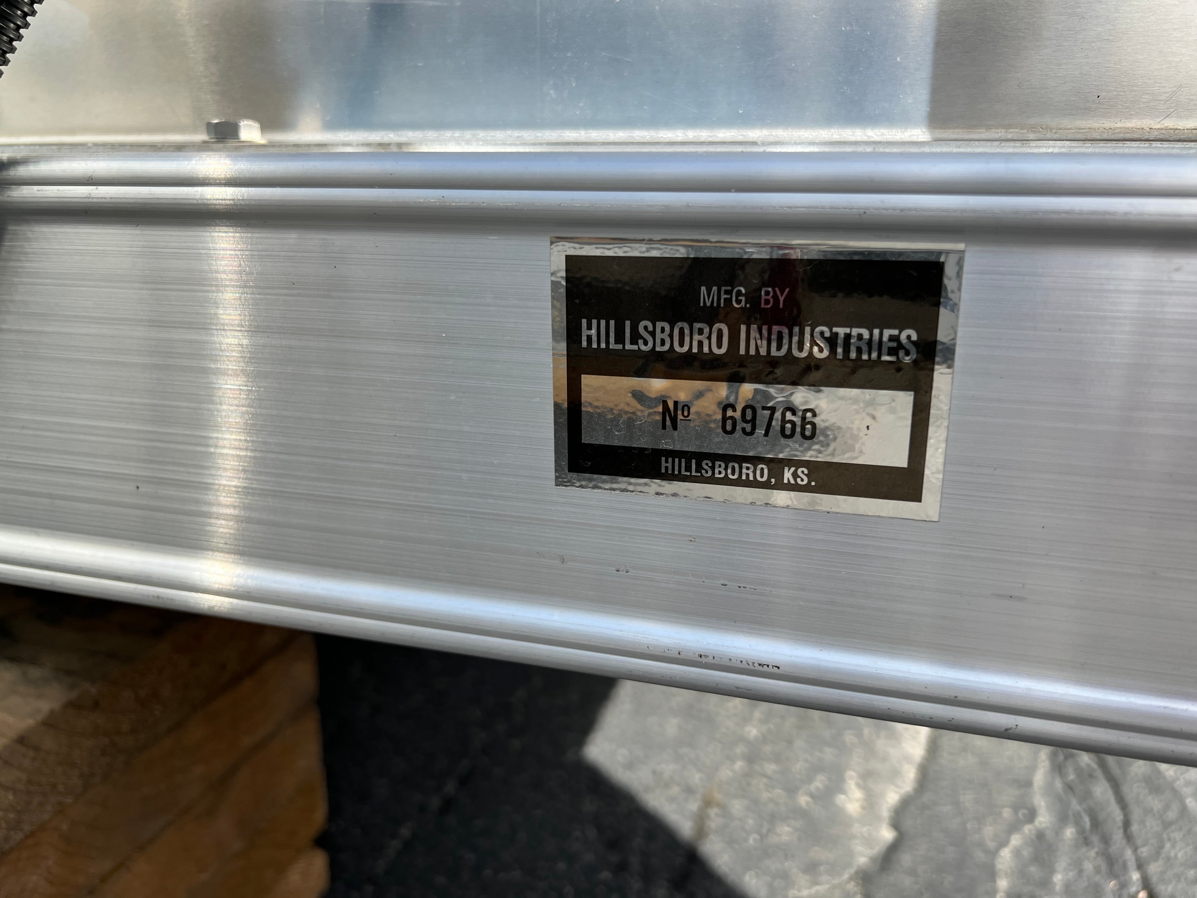 2024 Hillsboro Aluminum 7 x 8.6 Truck Bed