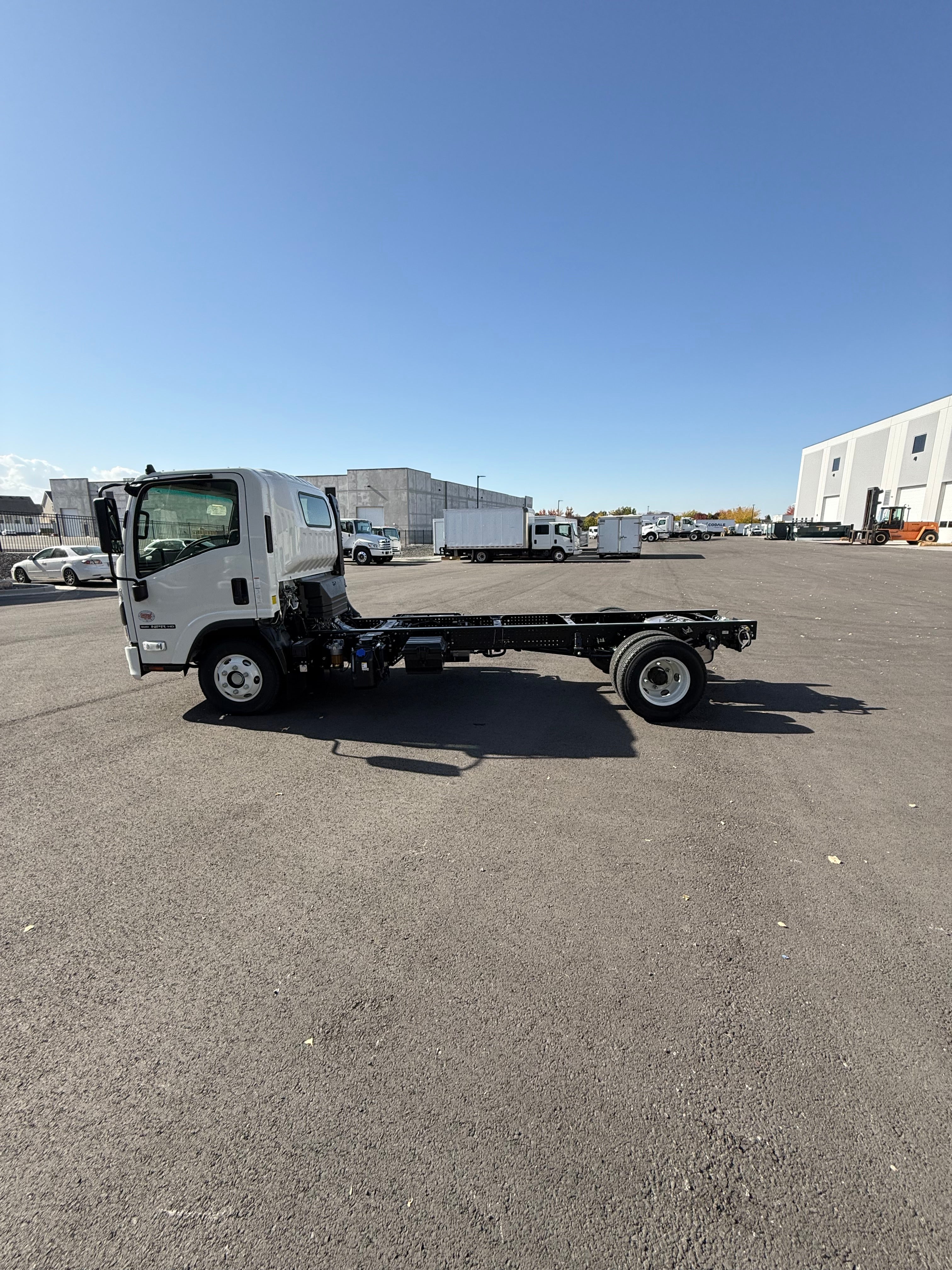 2025 Isuzu NPRHD Diesel Cab and Chassis