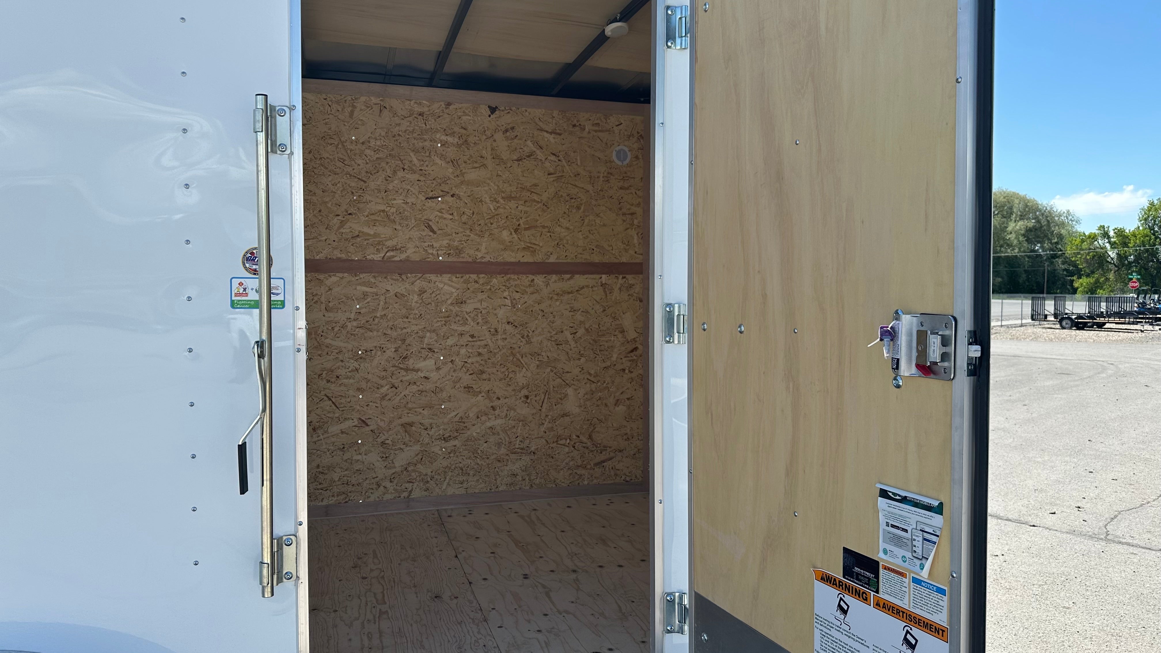 2025 Cargo Mate 7X16 with Barn Doors