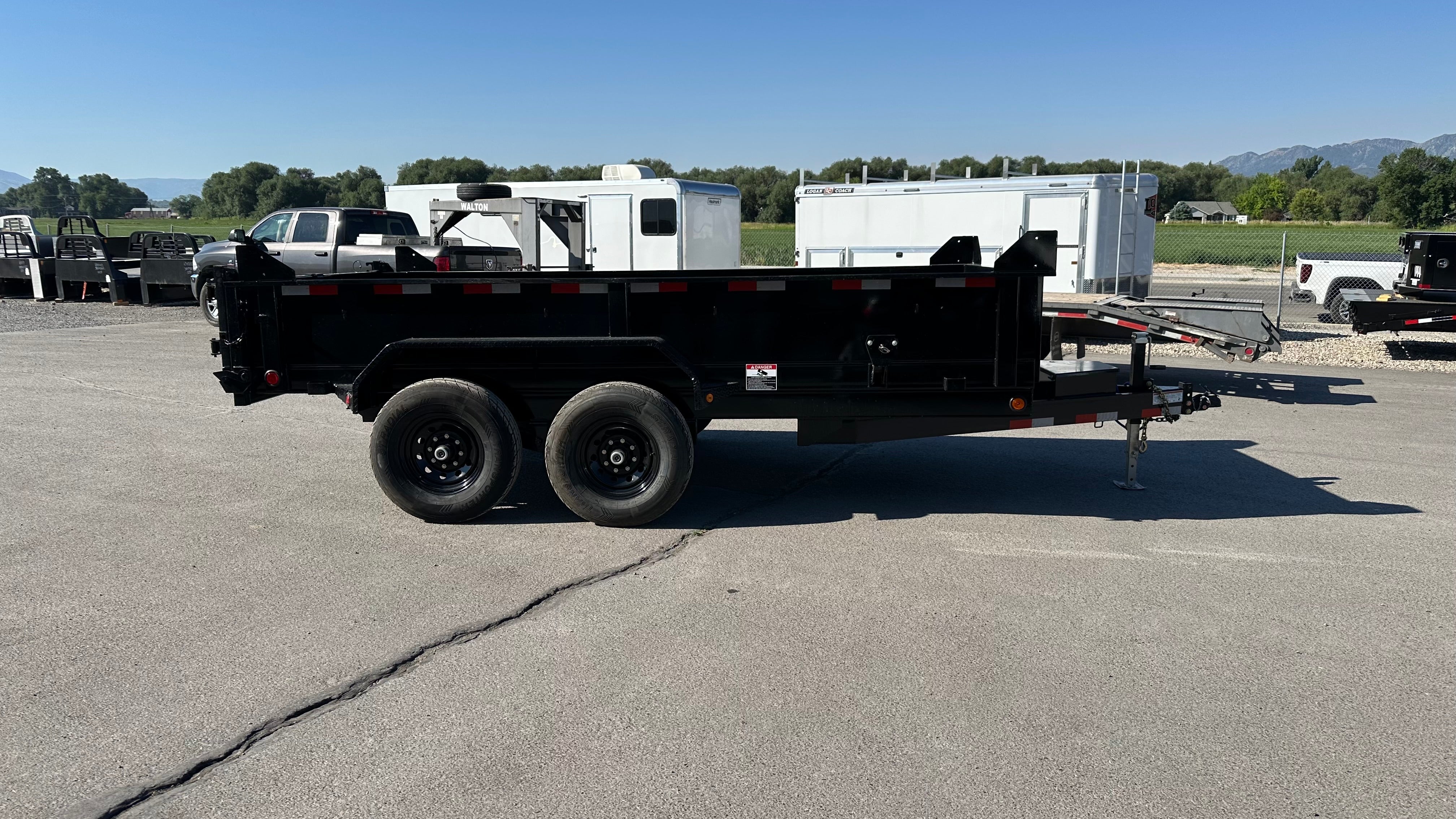 2024 Load Trail 7 x 14 14K Dump Trailer