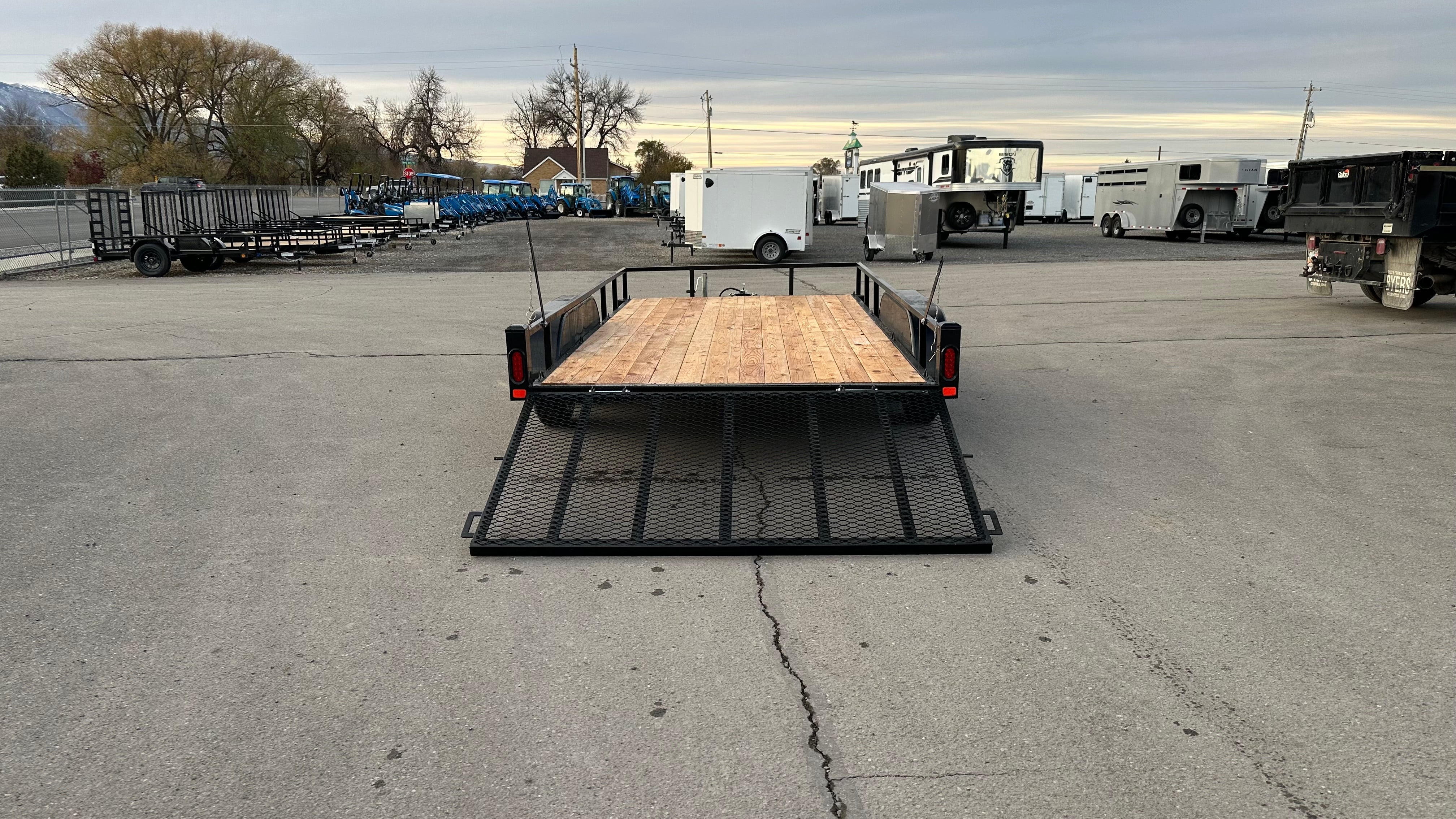 2025 Echo 7X14 Tandem Axle Utility Trailer