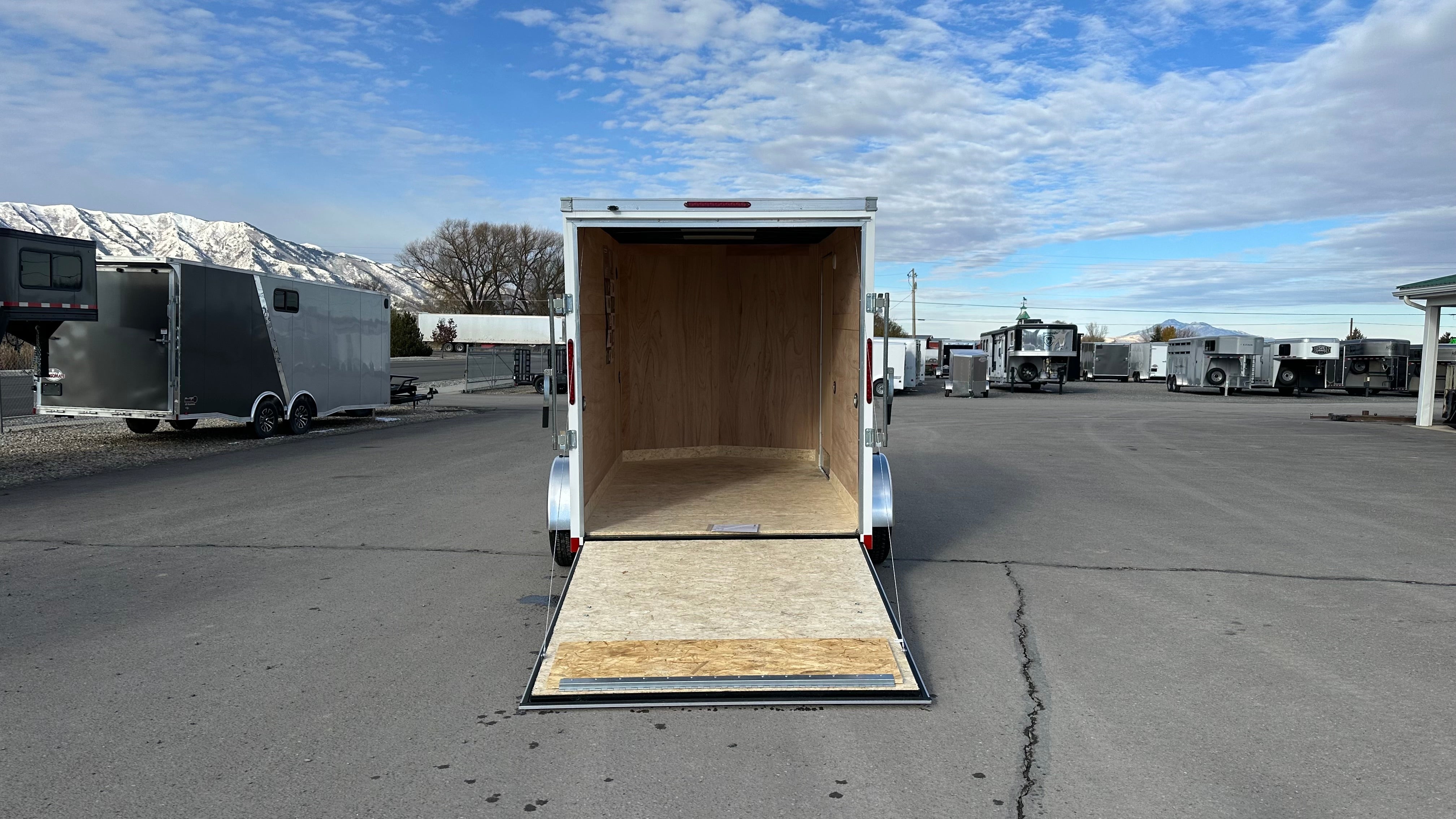 2025 Haulmark 6X10 Cargo Trailer with rear ramp