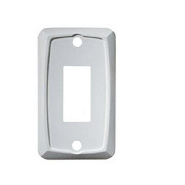 RV Designer Mounting Plates, Single- White