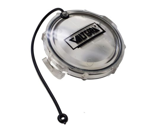 Valterra Waste Valve Clear Cap, 3"