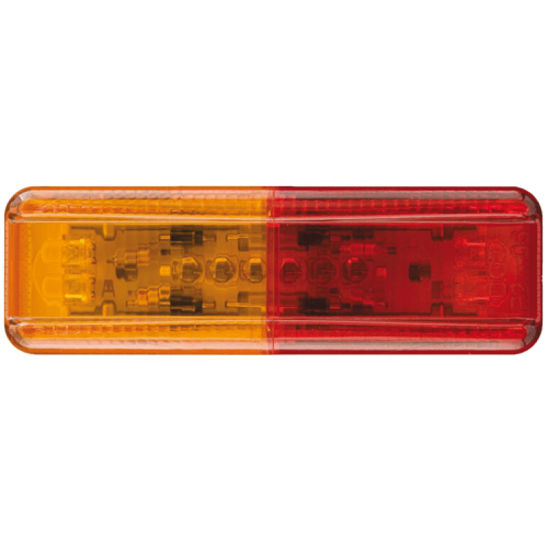 Optronics Red/Amber LED Thin Line Marker & Clearance Light