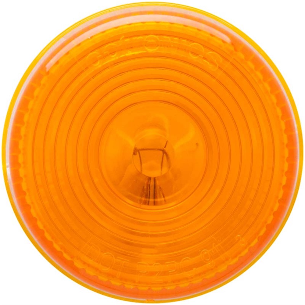 Optronics Clearance Marker Light 2" Round Amber Required Double Wire Plug