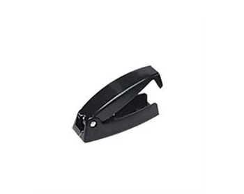 RV Designer Plastic Rounded Baggage Door Catch- Black