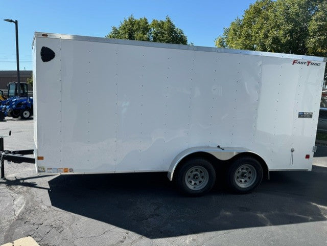 7 x 14 Enclosed Cargo Trailer -  RENTAL