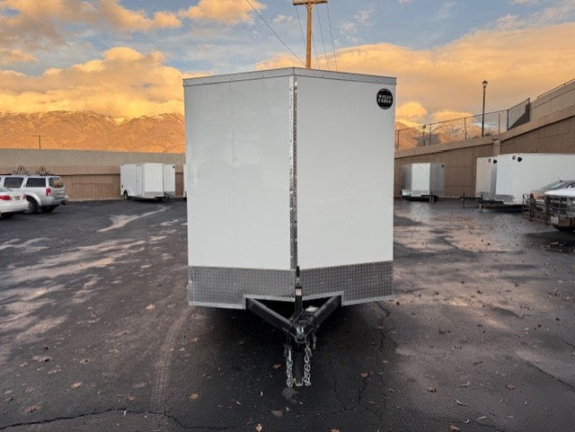 Wells Cargo 7 x 12 Deluxe Enclosed Trailer