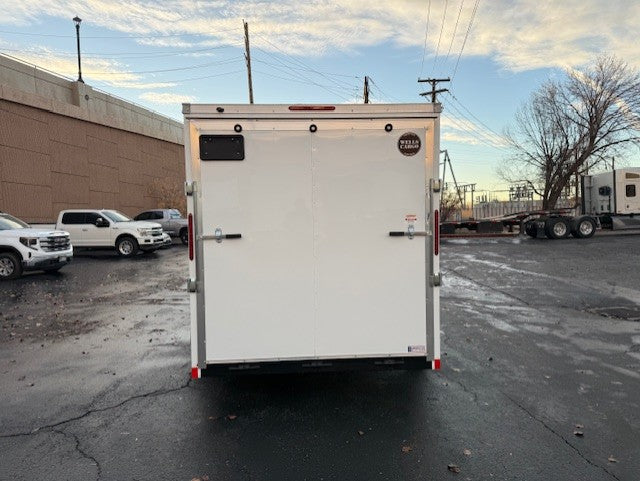 Wells Cargo 7 x 12 Deluxe Enclosed Trailer