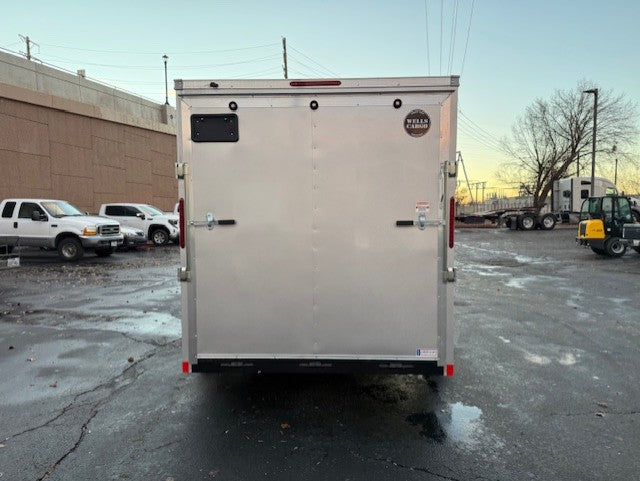 Wells Cargo 7 x 12 Deluxe Enclosed Trailer