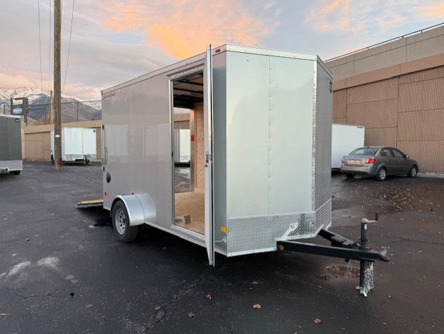 Wells Cargo 7 x 12 Deluxe Enclosed Trailer
